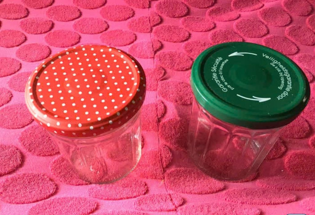 Lege confituur bokalen inmaak bokaal tomaten sauzen, Ophalen of Verzenden