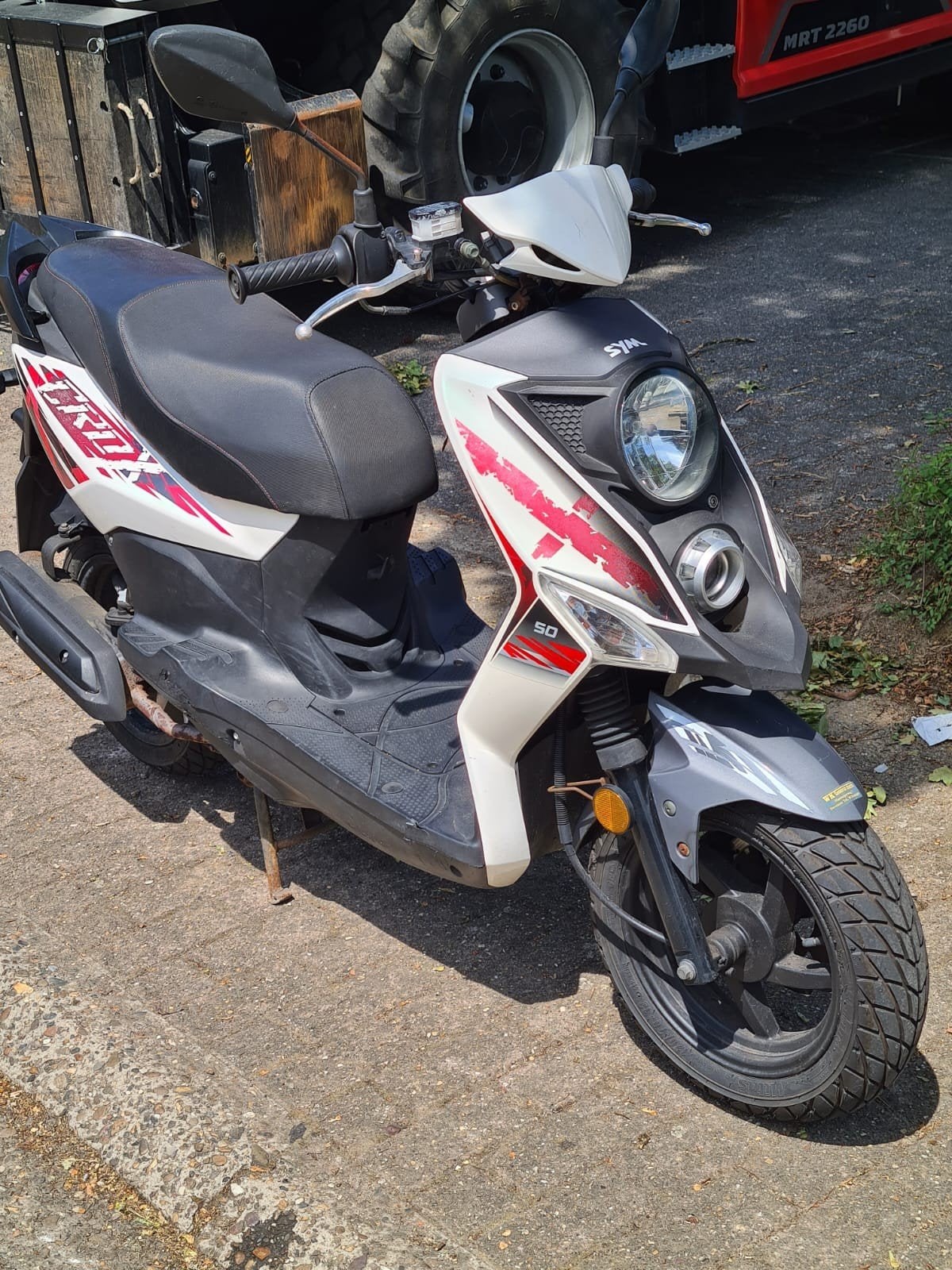 Sym 50cc 4takt Crox in top staat papieren en sleutels B klas, Fietsen en Brommers, Ophalen of Verzenden, SYM