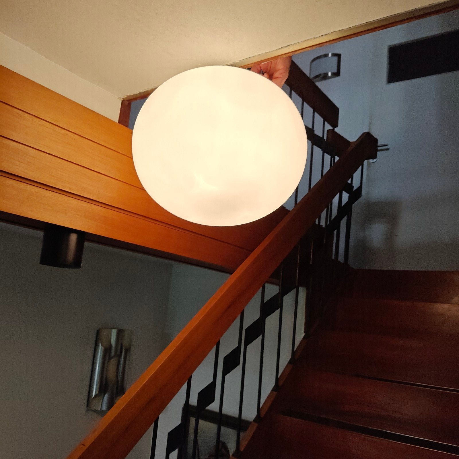 Vistosi design plafondlamp Ø42 cm, Huis en Inrichting, Lampen | Hanglampen, Glas, Ophalen
