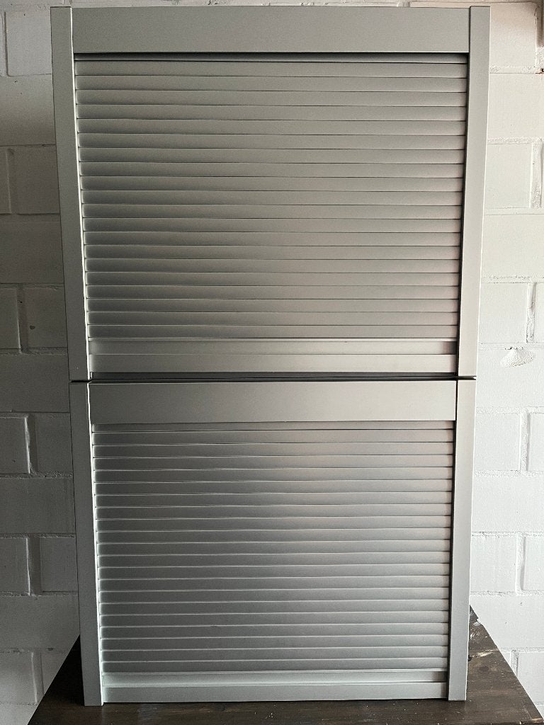 2 rolluikkasten, Huis en Inrichting, Kasten | Roldeurkasten en Archiefkasten, Ophalen, Gebruikt, 100 tot 150 cm, Meerdere deuren