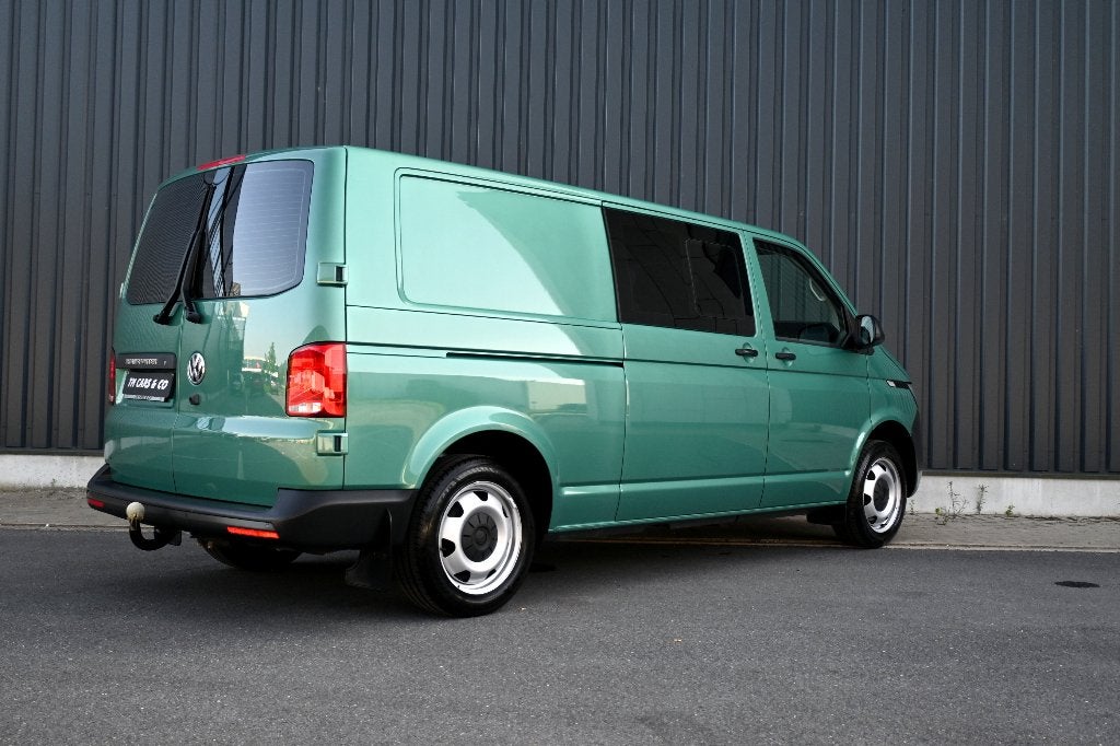 Vw Transporter T6.1 DSG 3zit 2xschuifd Camera Carplay Trekh, Auto's, Stof, 4 cilinders, Volkswagen, 2500 kg