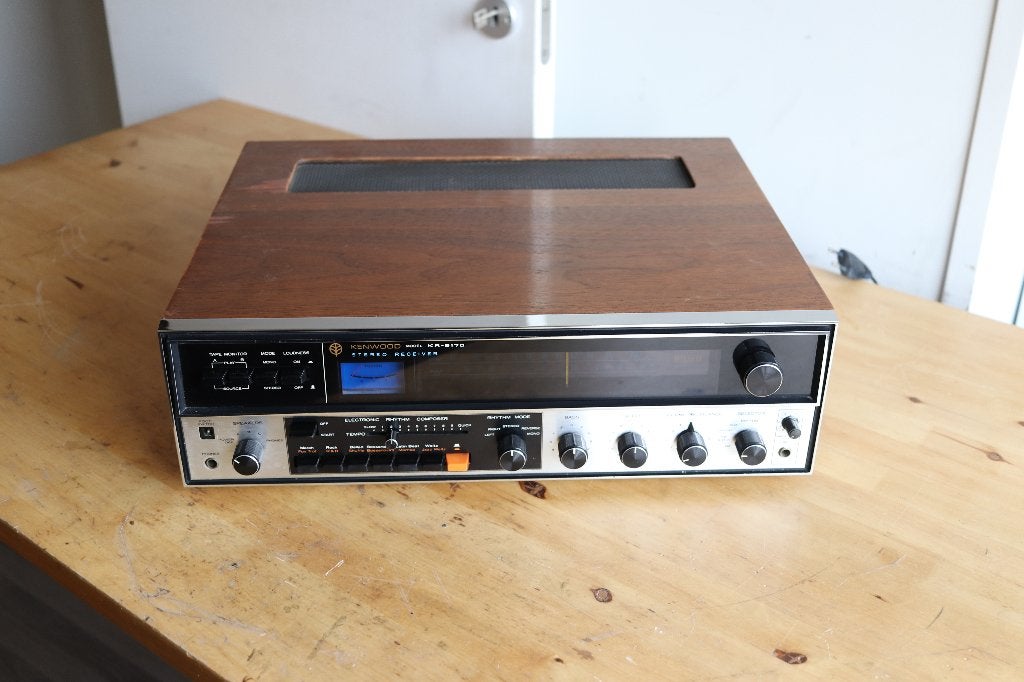 Kenwood KR 5170 (met drummachine), TV, Hi-fi & Vidéo, Amplificateurs & Ampli-syntoniseurs, Utilisé, Stéréo, Moins de 60 watts