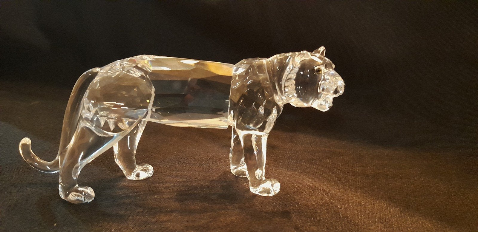 Swarovski - tigre., Envoi, Comme neuf, Figurine