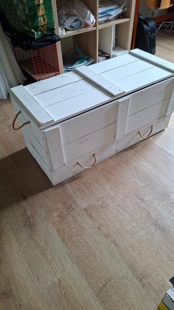 Mooie houten opbergkoffer, Huis en Inrichting, Ophalen, Zo goed als nieuw