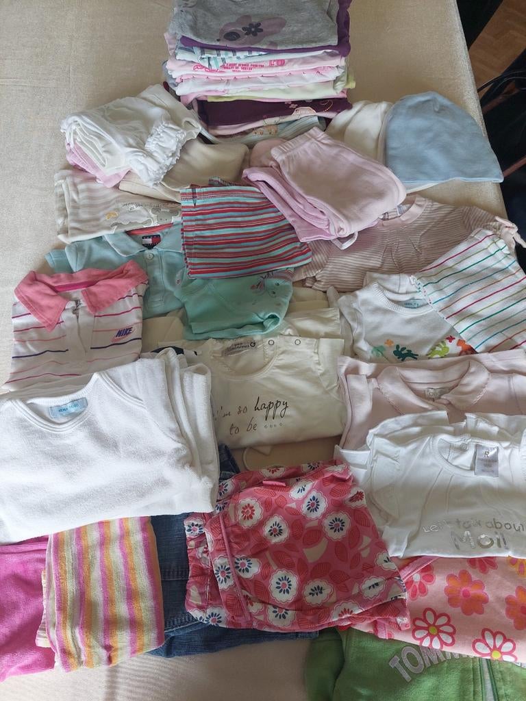 Pakket meisjeskleding m68-74, Kinderen en Baby's, Ophalen of Verzenden