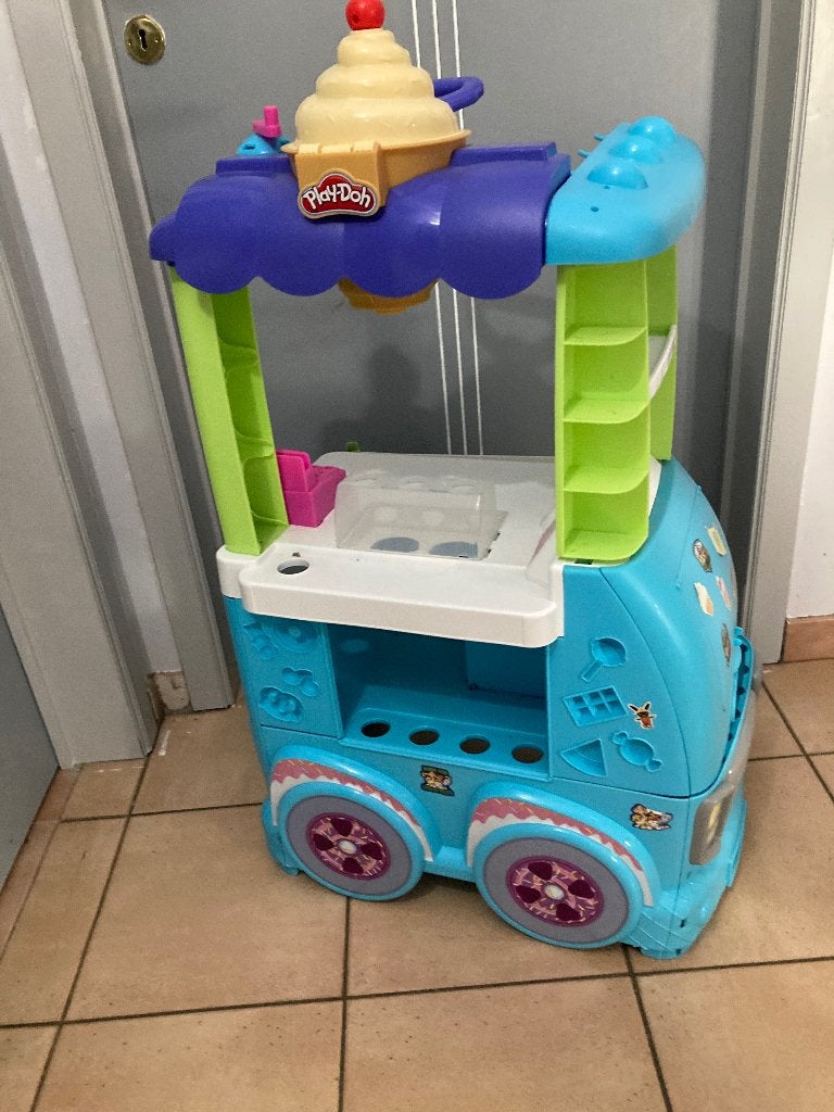 Play doo ijskar, Ophalen, Zo goed als nieuw, Inclusief accessoires