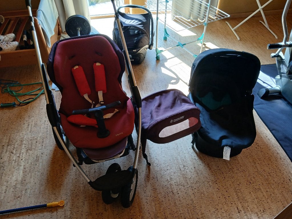 Kinderwagen Maxi Cosy Mura 3 in 1 combinatieset + extra's, Kinderen en Baby's, Kinderwagens en Combinaties, Maxi-Cosi, Ophalen