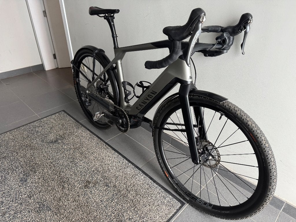 Canyon Grail:ON CF8 - elektrische Carbon gravelbike - maat S, Vélos & Vélomoteurs, Enlèvement, Utilisé, Autres marques