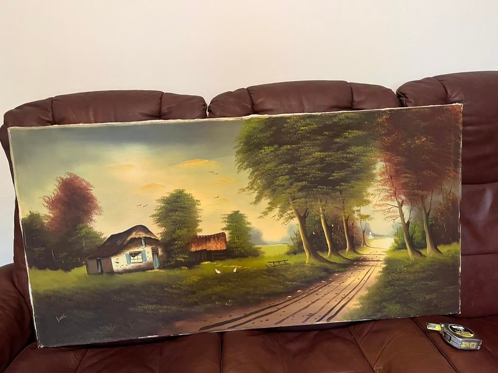 schilderij JONK, Ophalen
