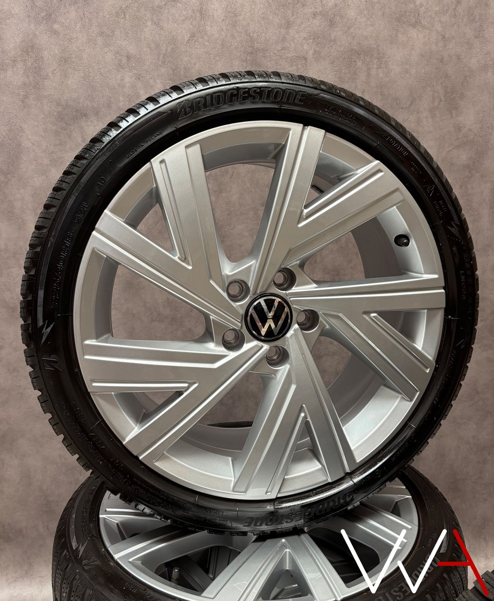 ❄️ 18'' Volkswagen Golf 8 GTI R Bergamo winter velgen R-Line, 18 inch, Gebruikt, -, -