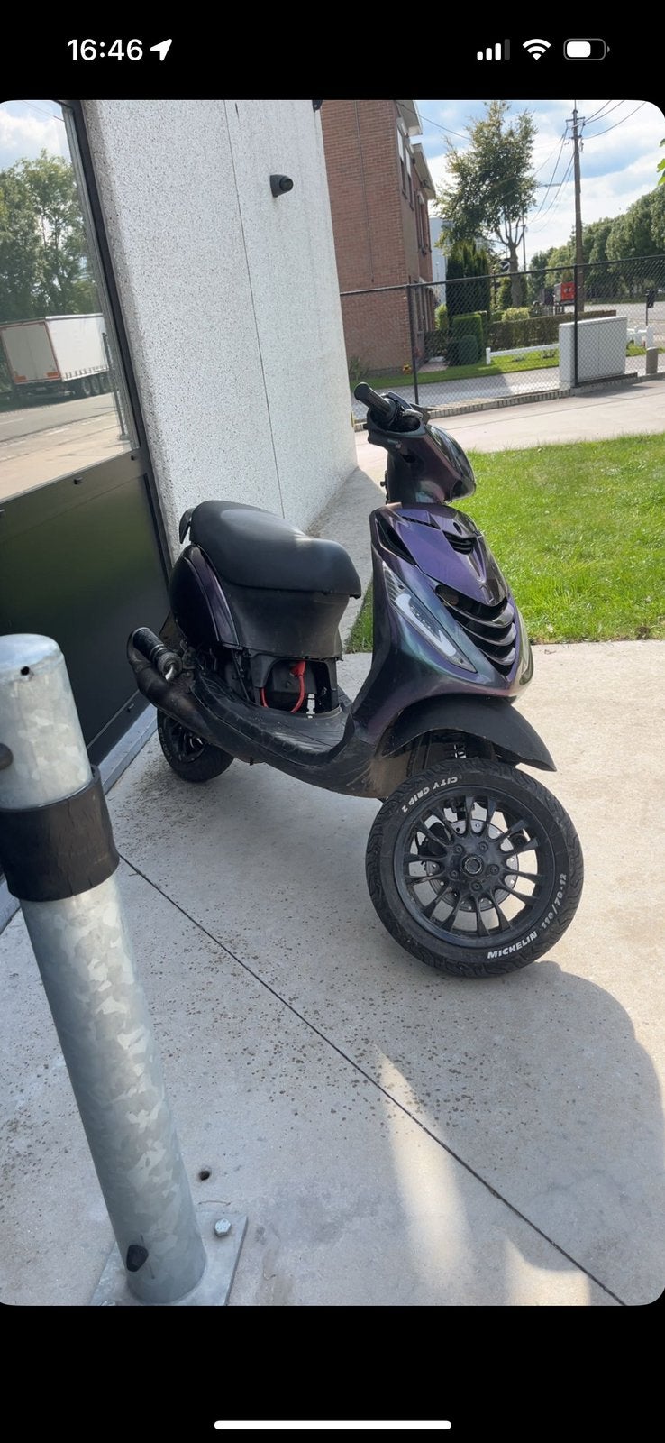 Zip 172cc malossie, Fietsen en Brommers, Scooters | Piaggio, Ophalen, Zo goed als nieuw, Zip