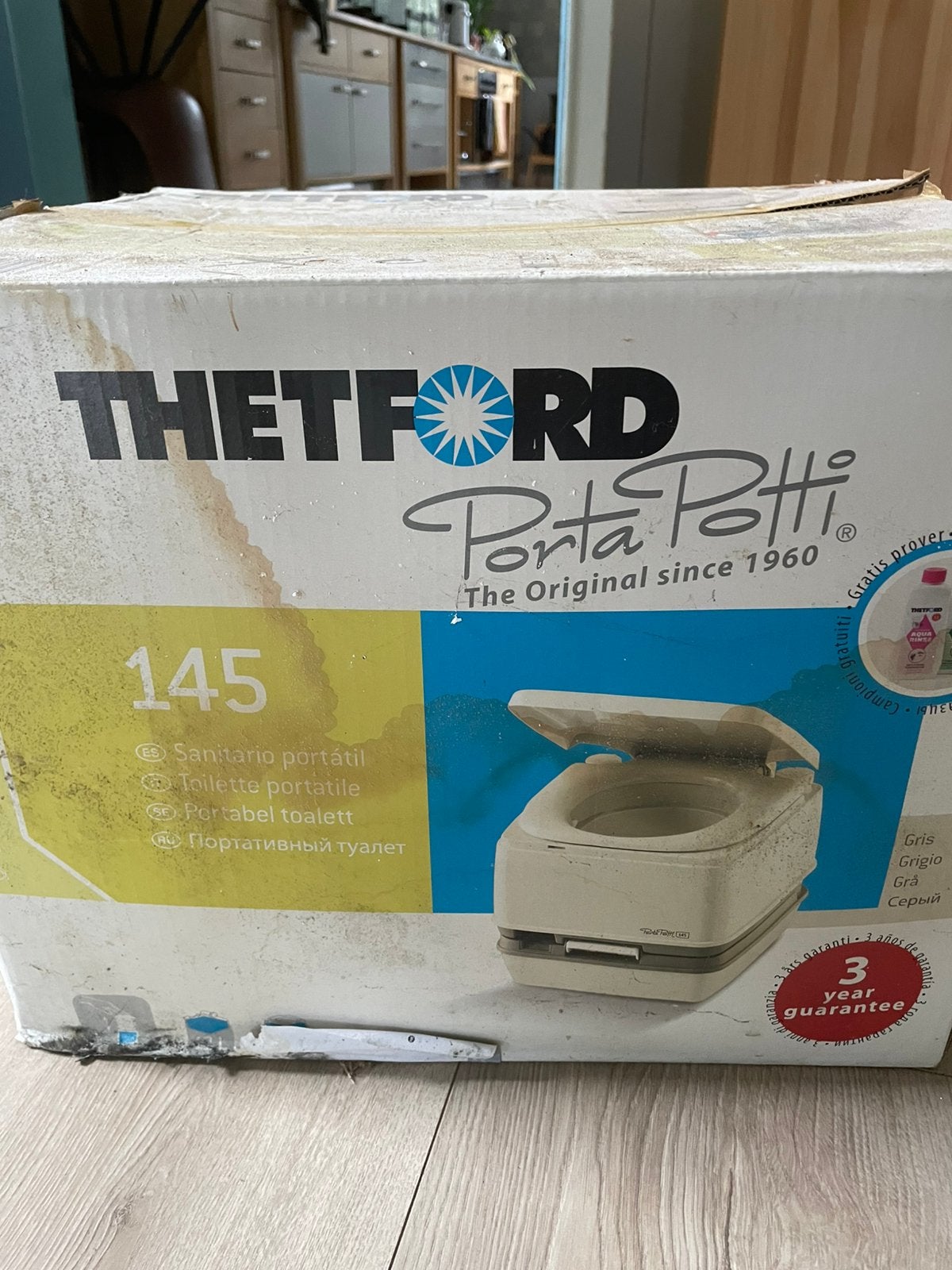Chemische draagbare toilet , nieuw, Ophalen, Zo goed als nieuw