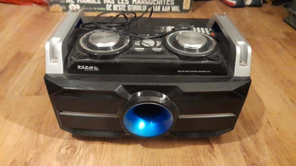 AMPLI/TUNER IBIZA, Enlèvement ou Envoi, Utilisé, 60 à 120 watts, Autres marques