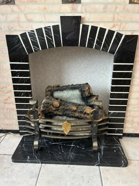 Sierhaard met verlichting, Huis en Inrichting, Haarden, Ophalen, Zo goed als nieuw, Inzethaard, Elektrische haard