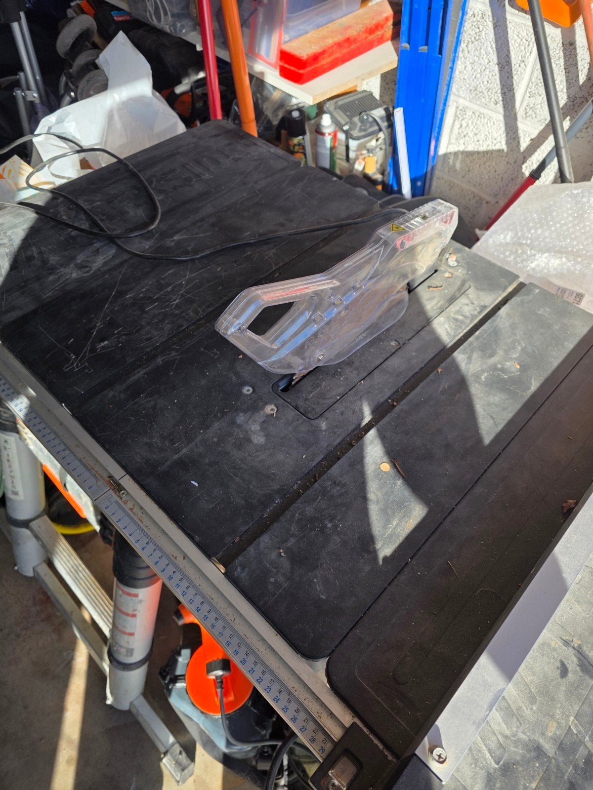 scie circulaire sur table, 1200 watts ou plus, 70 mm ou plus, Parkside, Enlèvement