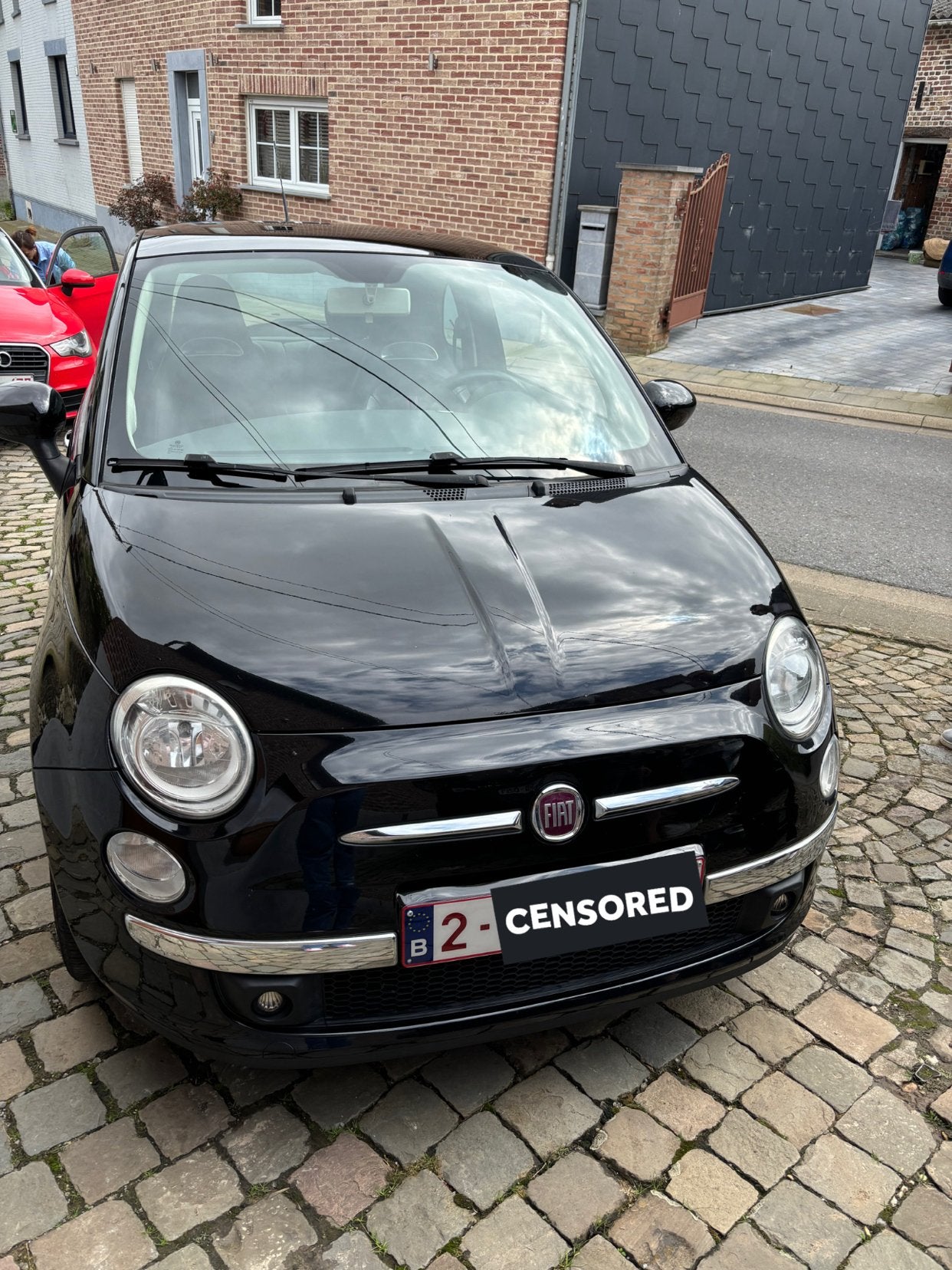 Fiat 500, Autos, Euro 5, Boîte manuelle, Essence, Noir