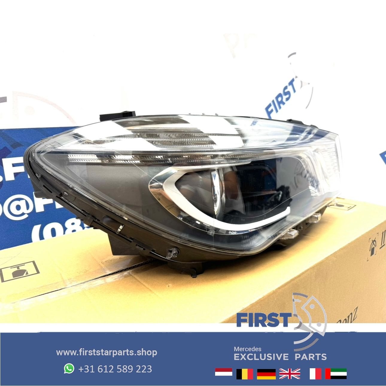 W117 C117 CLA LED BI XENON KOPLAMP RECHTS A1178201661 2013-2, Auto-onderdelen, Gebruikt, -, Ophalen of Verzenden, -