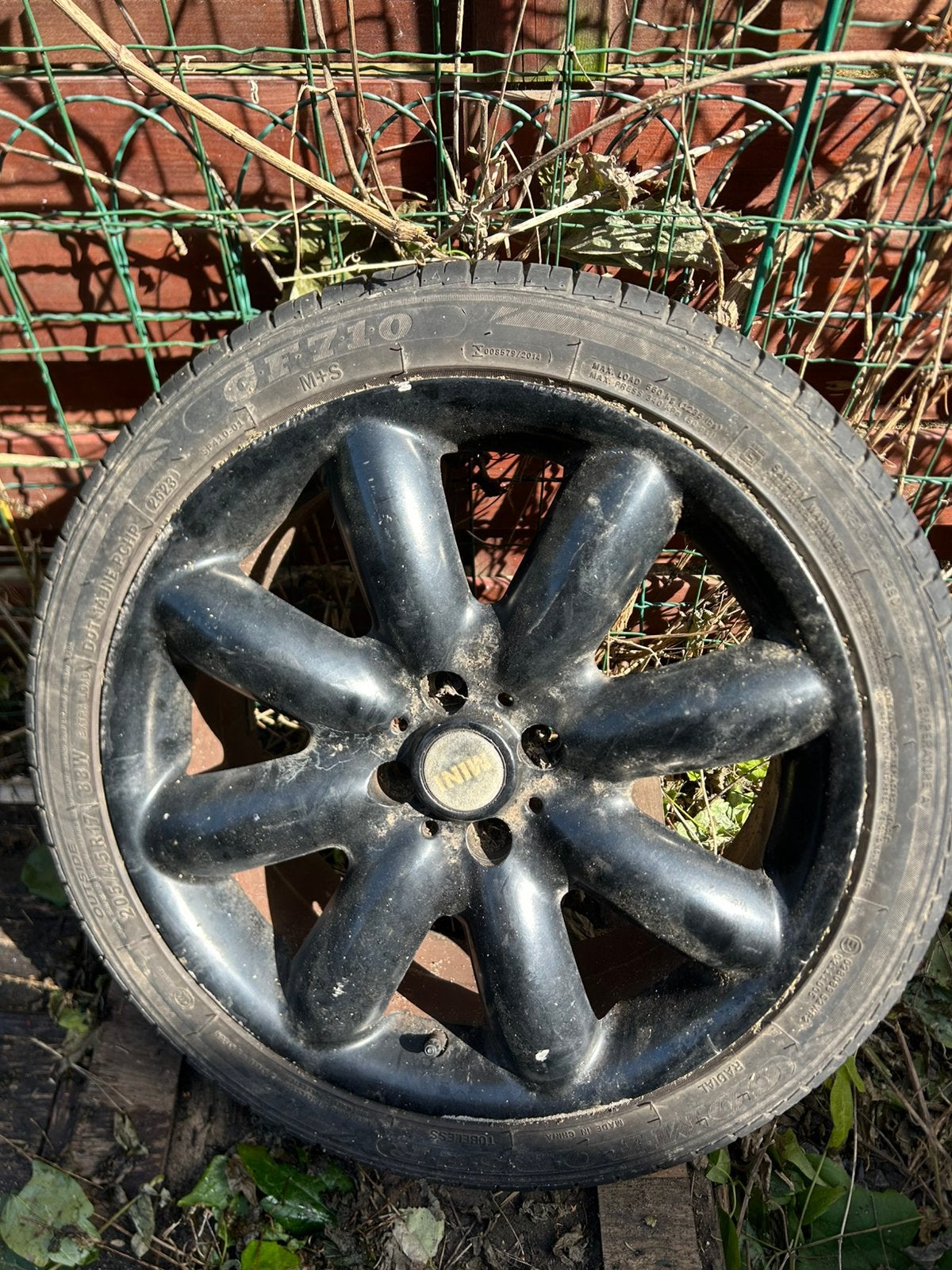 1x jantes mini cooper, Autos : Pièces & Accessoires, Pneus & Jantes, Enlèvement, Jante(s)
