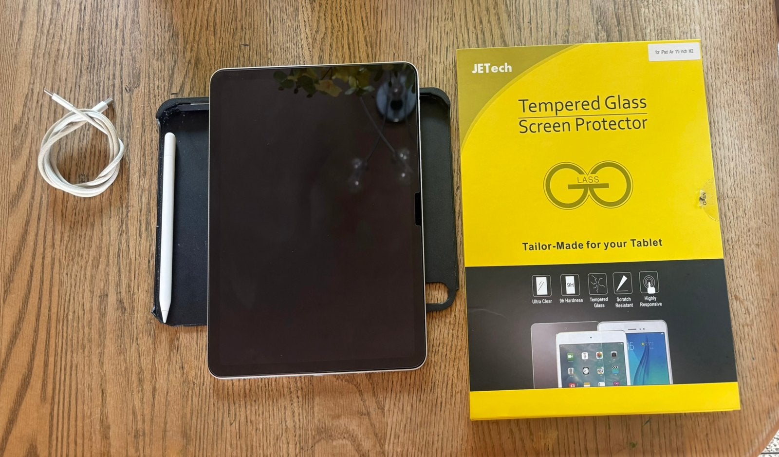 iPad Air 11" M2 128GB wifi + ApplePencil - uitstekende staat, Computers en Software, Ophalen, Apple iPad Air, 11 inch, Zo goed als nieuw