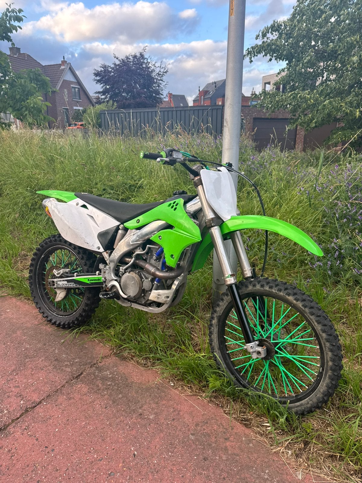Kawasaki kx 520, Ophalen of Verzenden, Zo goed als nieuw