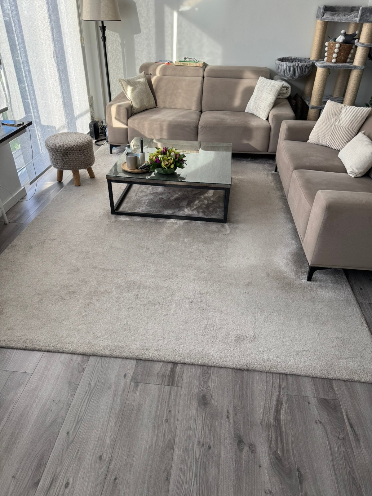 Tapijt 240x330, Maison & Meubles, Enlèvement, Utilisé, Beige, Tapis