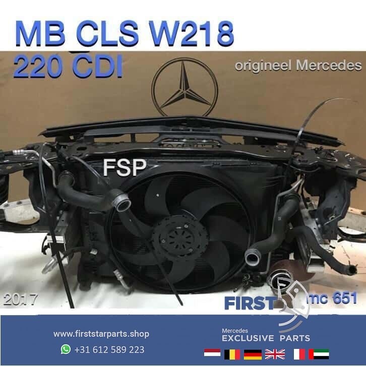 W218 compleet koelerpakket /front Mercedes CLS 220CDI 651924
