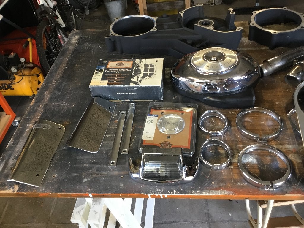 Harley Davidson onderdelen, Motos, Pièces | Harley-Davidson, Enlèvement, Utilisé