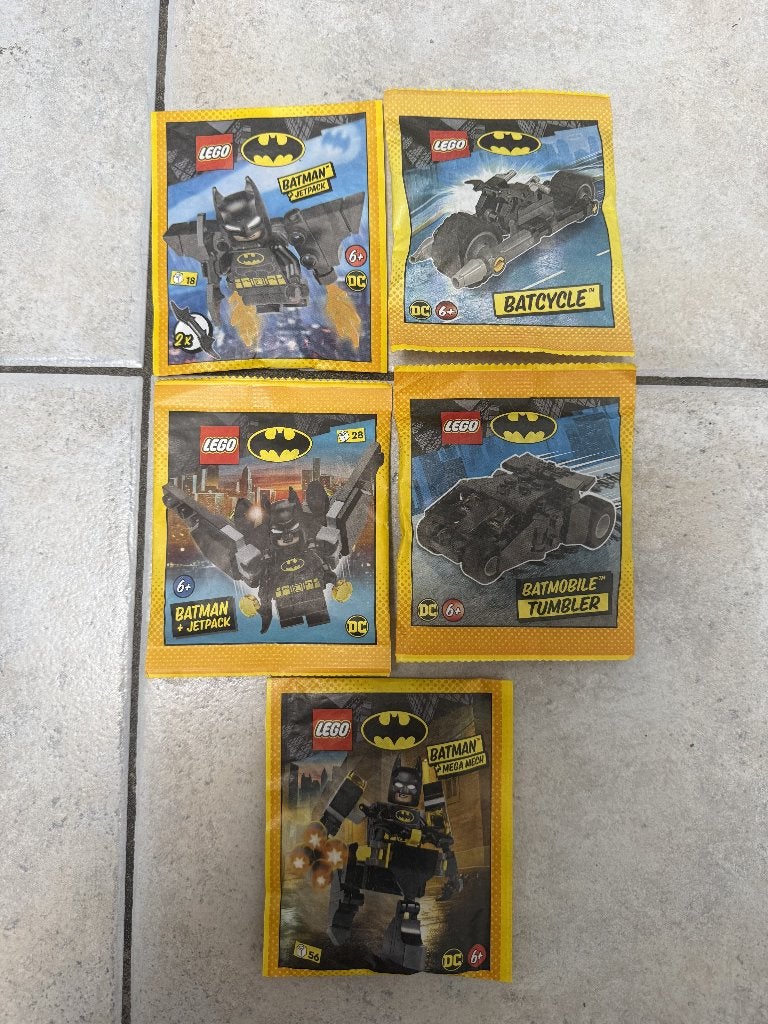 Lego Lot - DC Batman - Paperbags, Neuf, Pièces supplémentaires incluses, Enlèvement ou Envoi, Lego