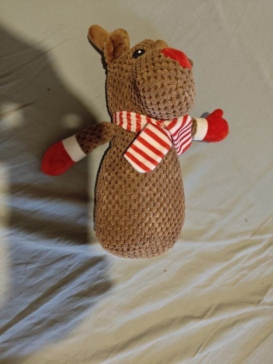 Honden knuffel Kerst, Ophalen, Zo goed als nieuw, Knuffels