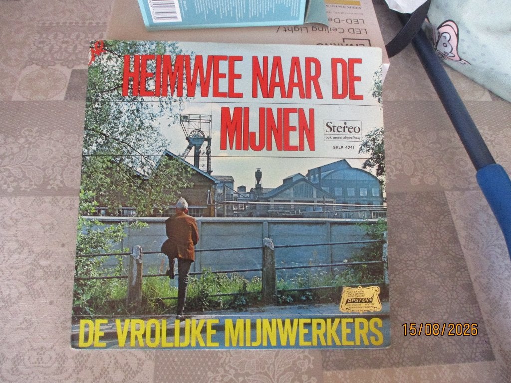 LP Heimwee naar de mijnen, Cd's en Dvd's, Ophalen, Zo goed als nieuw, Streekmuziek, LP