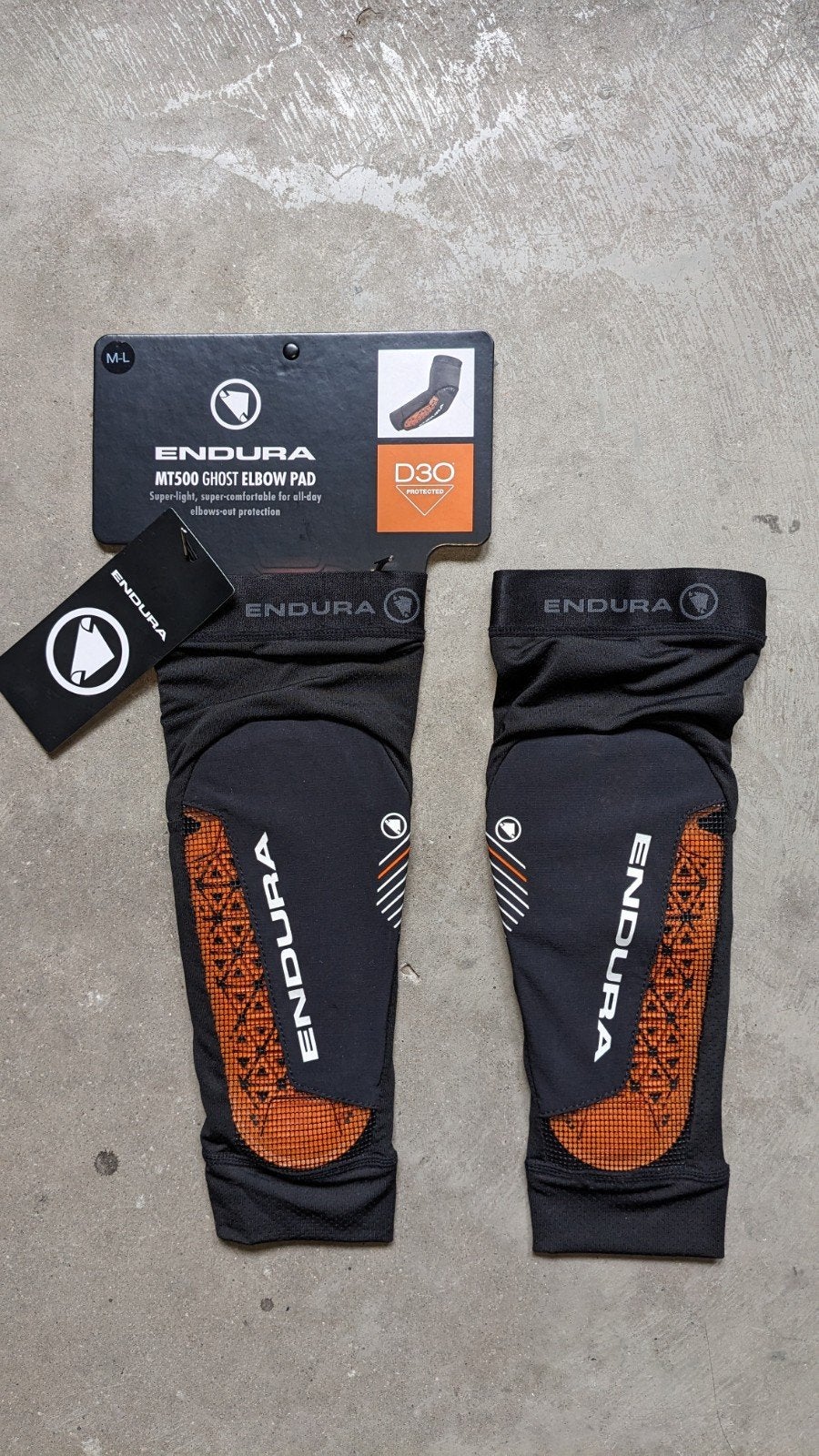 Endura MT500 Ghost elleboogbeschermers D30, M, Nieuw, Endura, Dames