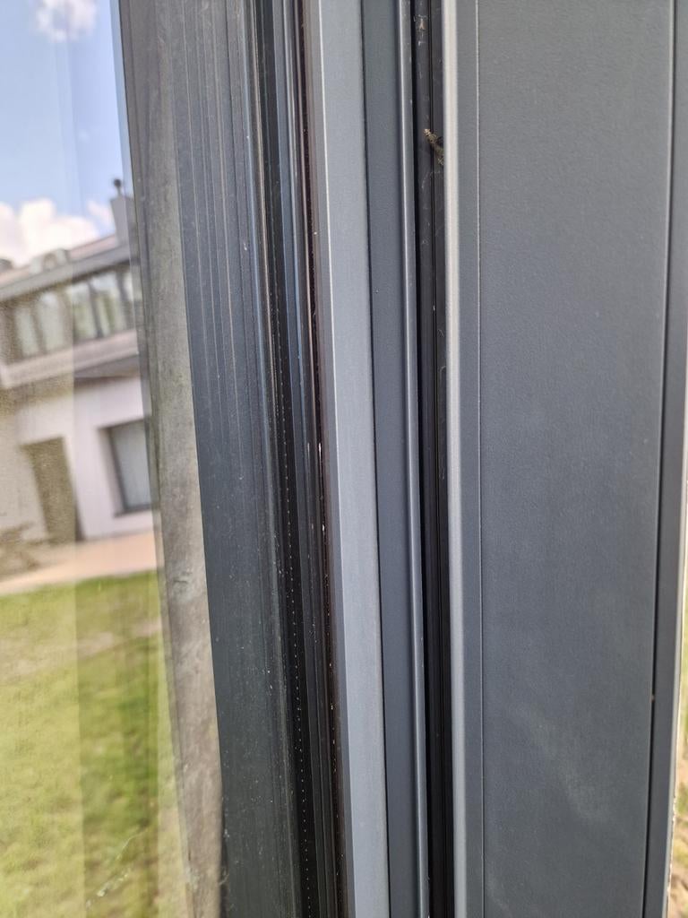 Fenêtre fixe avec « porte/fenêtre de balcon » de 280 x 213 c, Bricolage & Construction, Enlèvement