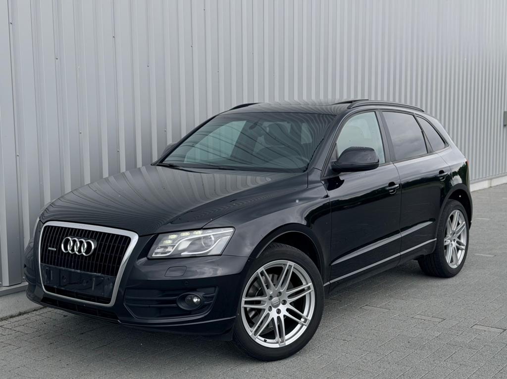Audi Q5 3.0TDI 2009 EURO 5 Leder/Pano/Automaat EXPORT, Auto's, Automaat, Euro 5, Q5, Zwart
