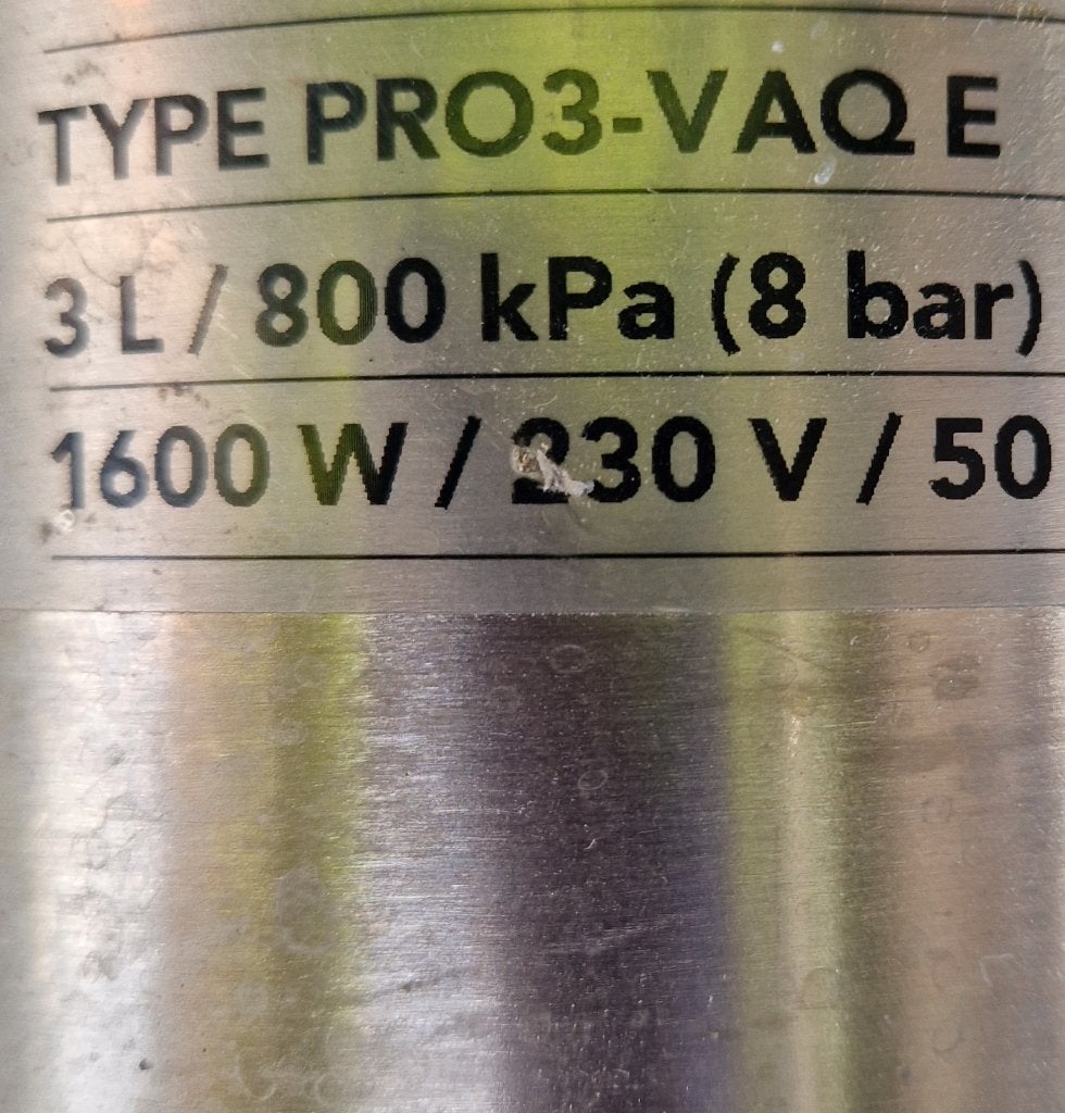 QUOOKER PRO 3 - VAQ E - 3L 1600W - TWEEDEHANDS, Enlèvement, Utilisé, Autres marques