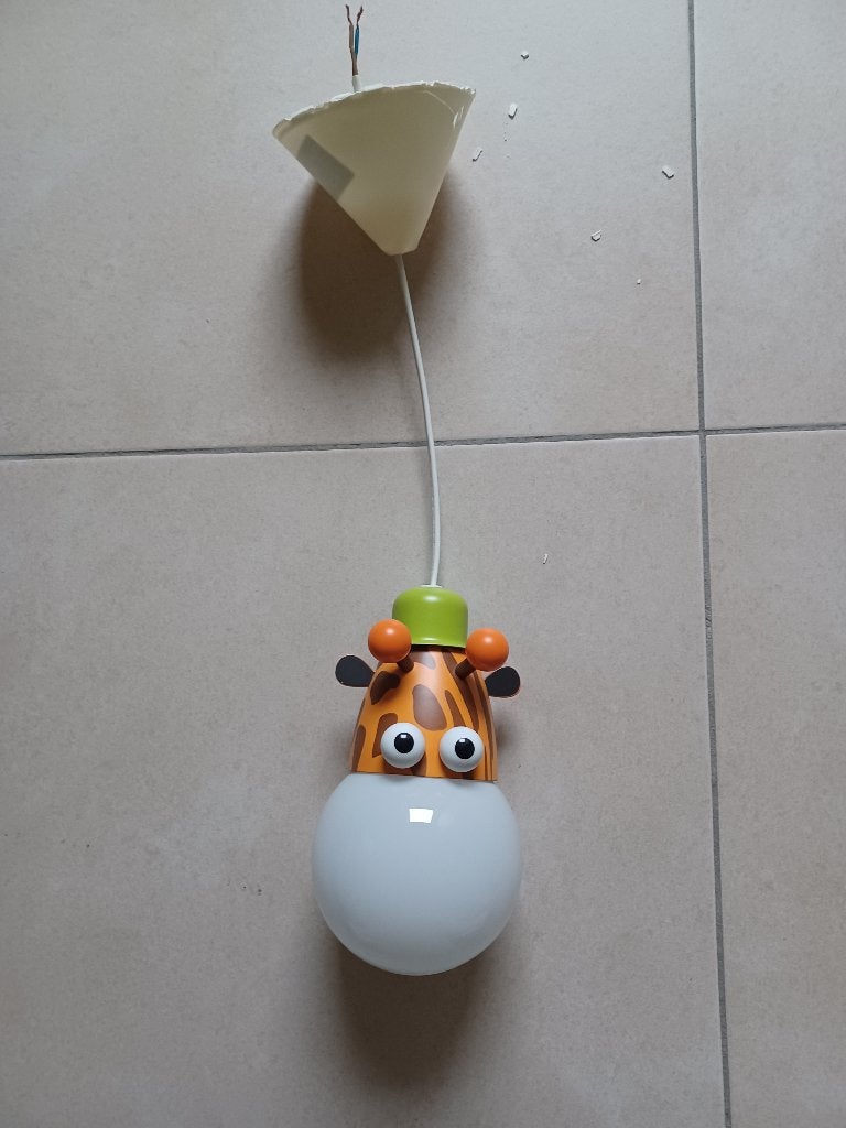 hanglamp kinderkamer, Ophalen, Gebruikt, Lamp