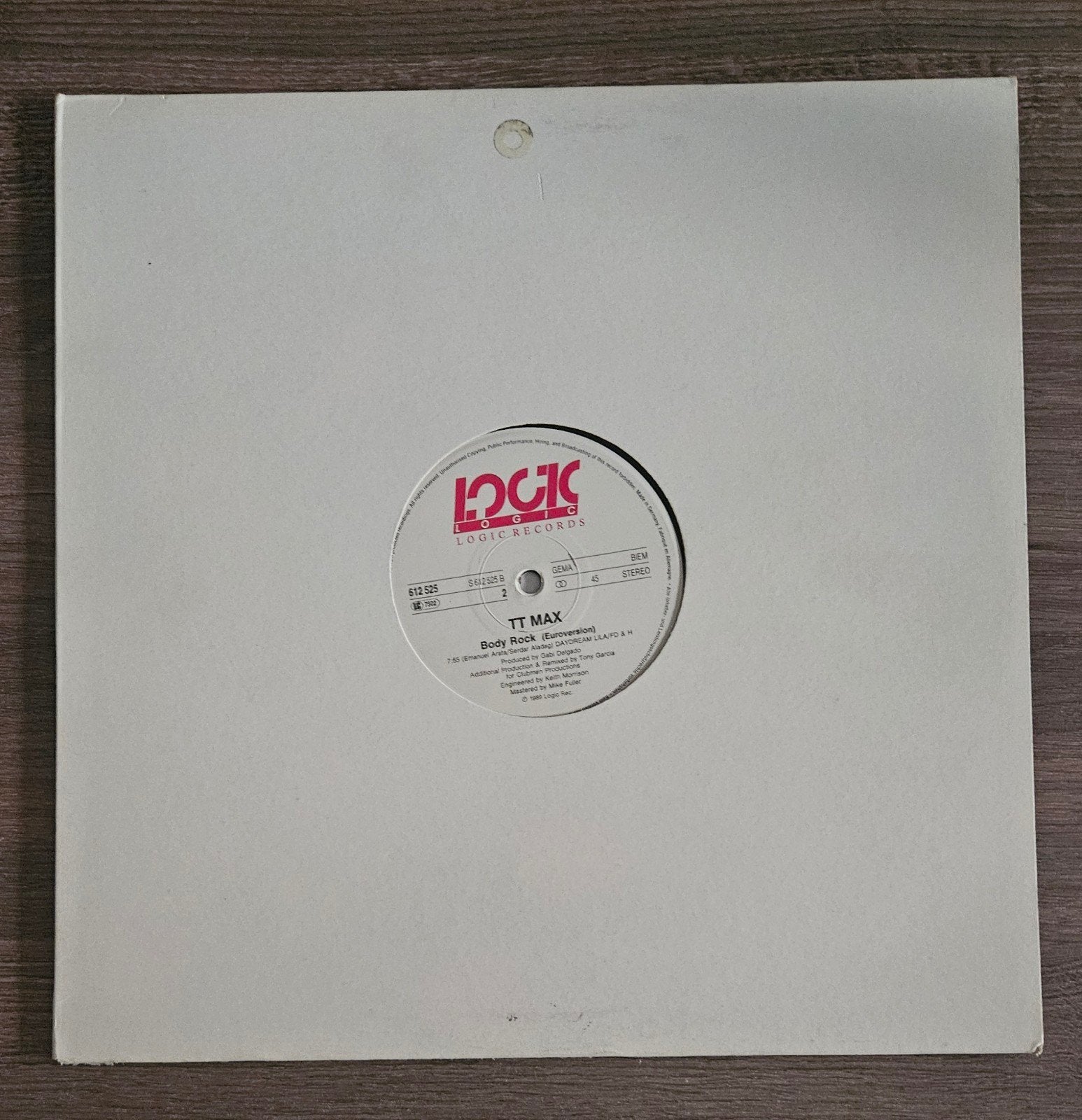 TT max - Body Rock, Ophalen