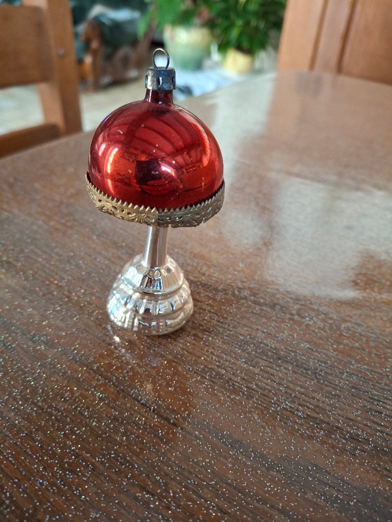 Ancienne boule de niek en verre lampadaire, Enlèvement ou Envoi, Utilisé