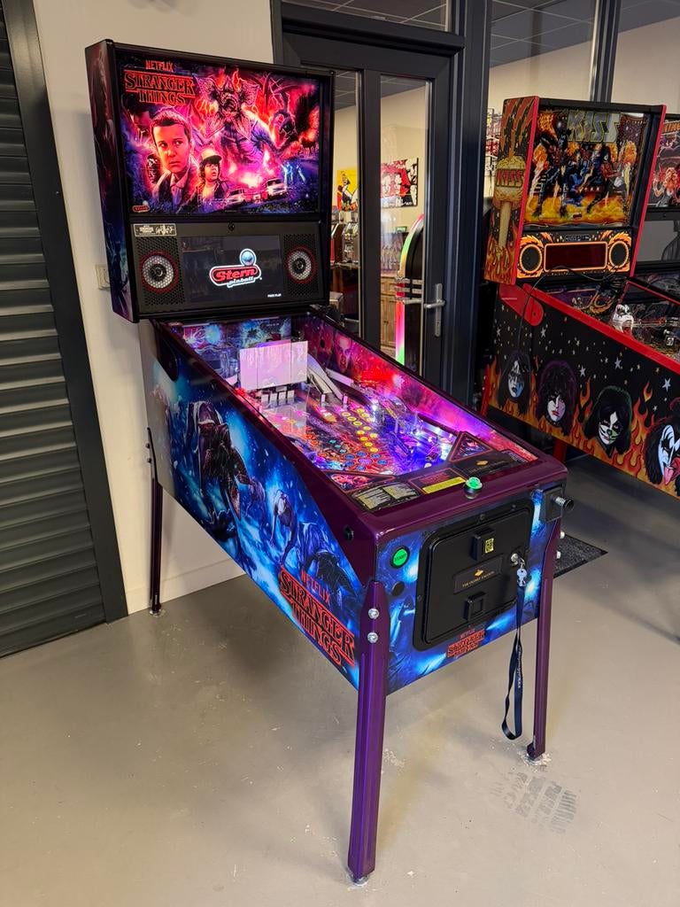Flipperkast Stern Netflix Stranger Things Limited Edition, Collections, Machines | Flipper (jeu), Comme neuf, Enlèvement, Imprimante matricielle