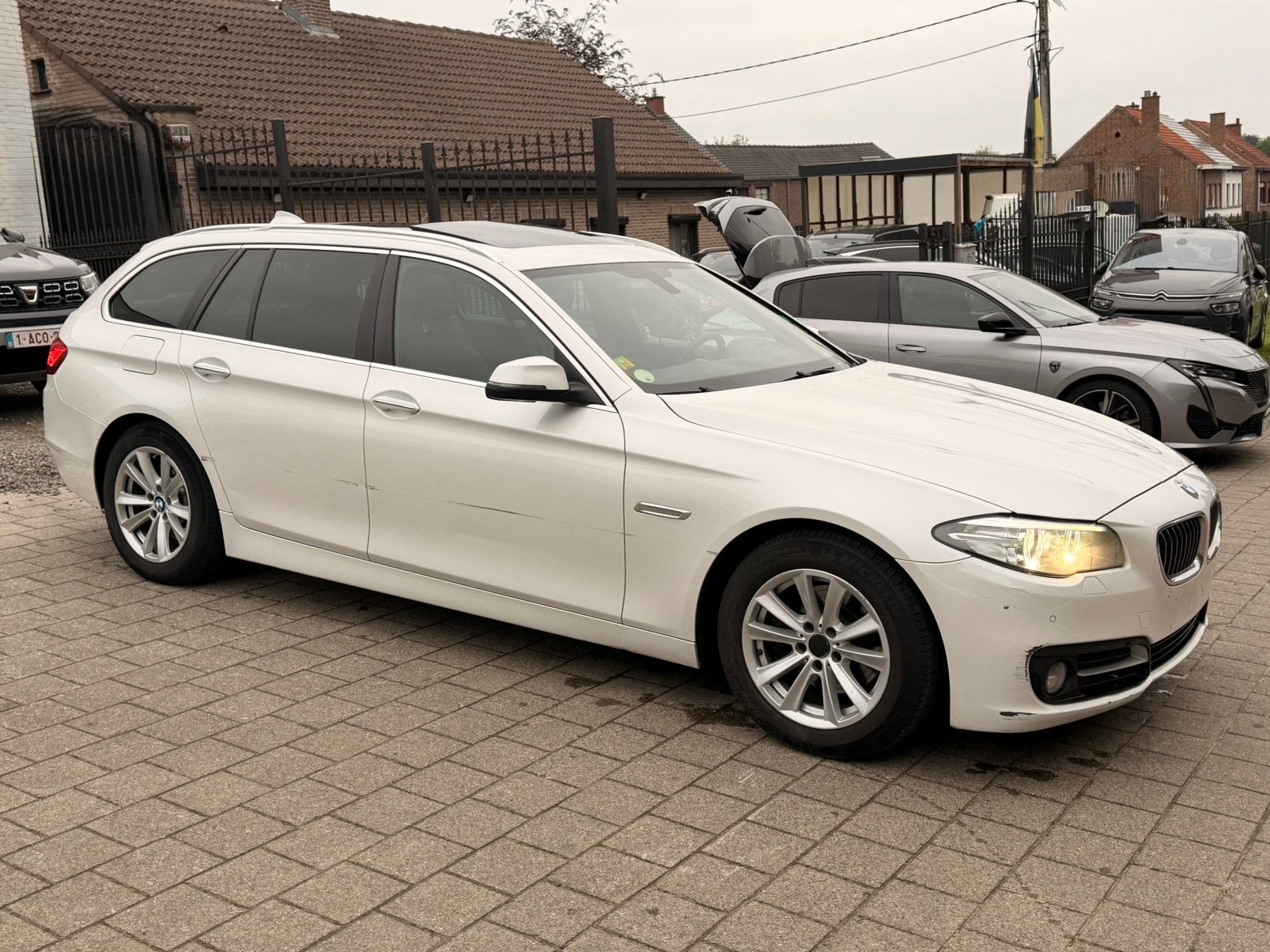 BMW 518D 2015 automaat face lift btw voertuig, Auto's, BMW, Bedrijf, Diesel, Te koop, 5 Reeks