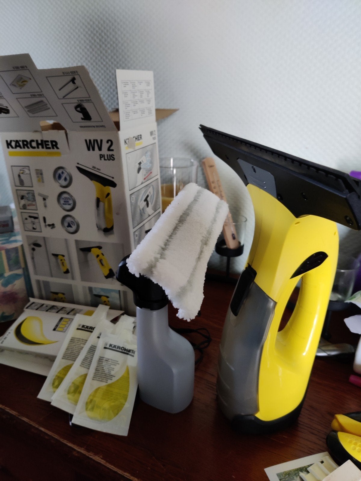Nettoyeur vitre karcher - utilisé 1 fois, Enlèvement