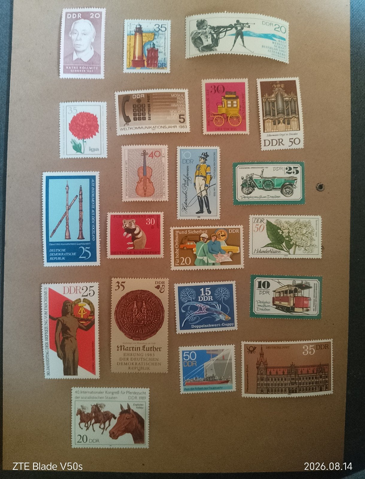 20 postzegels History, Ophalen of Verzenden