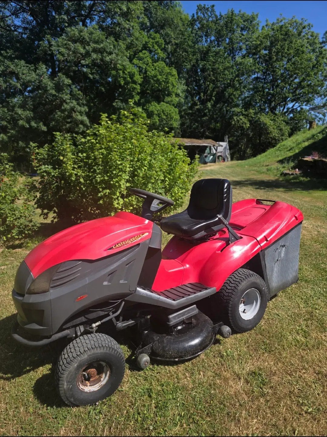 tracteur tondeuse castel garden V-twin 16hp, Enlèvement
