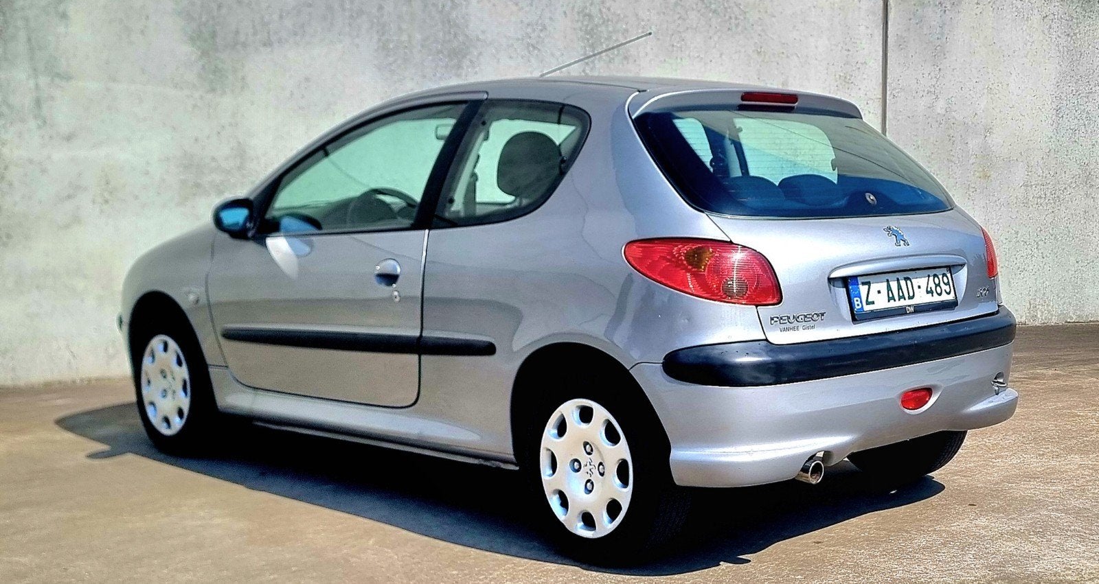 * Peugeot 206 // TOPSTAAT ️// Gekeurd vv // 80.000 km !!, Autos, Argent ou Gris, Achat, Alarme, Entreprise