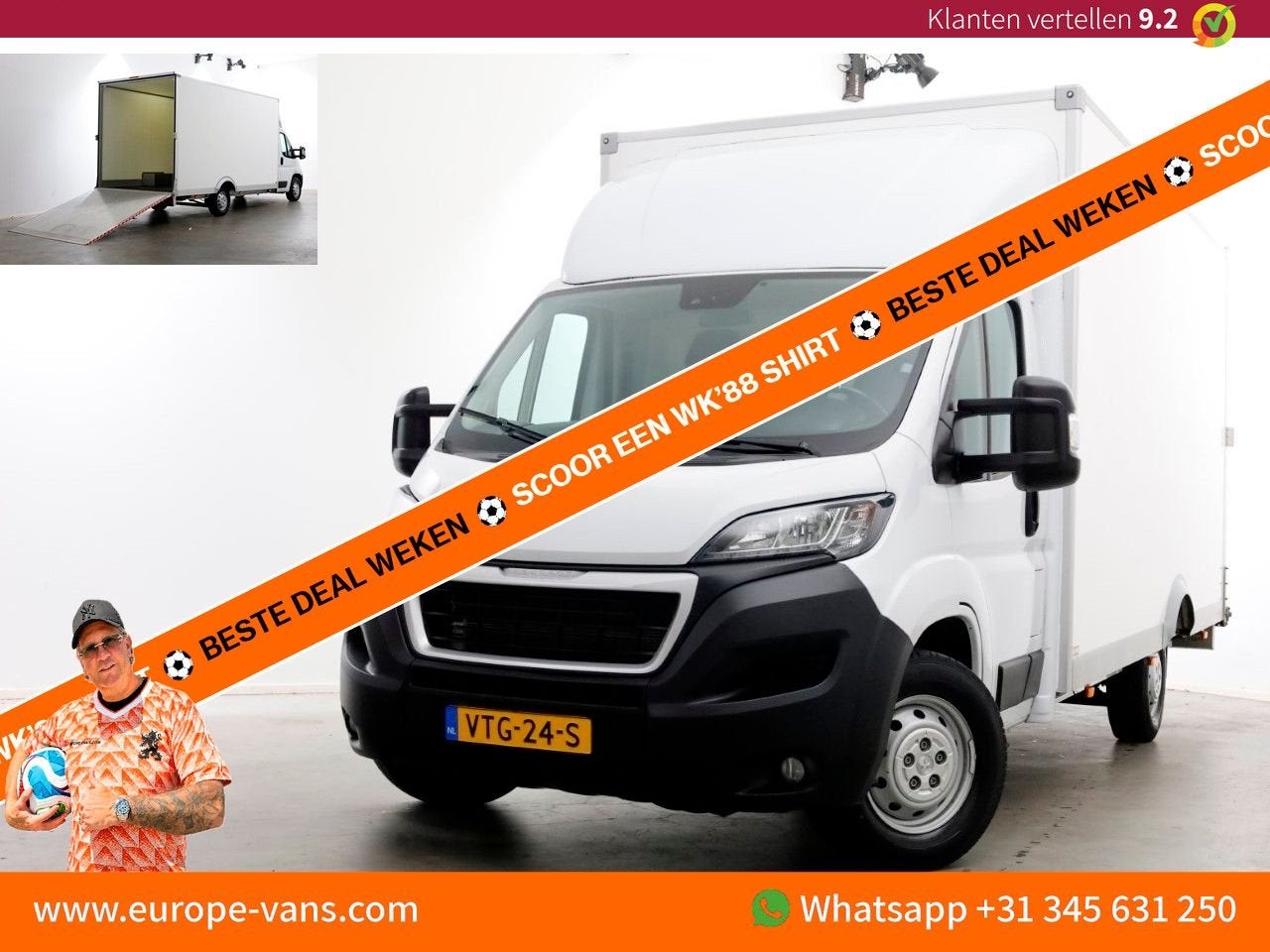 Peugeot Boxer 2.2 BlueHDi 165pk Durisotti Lowliner Bakwagen, Autos, Camionnettes & Utilitaires, Achat, Entreprise, Diesel, 387 g/km