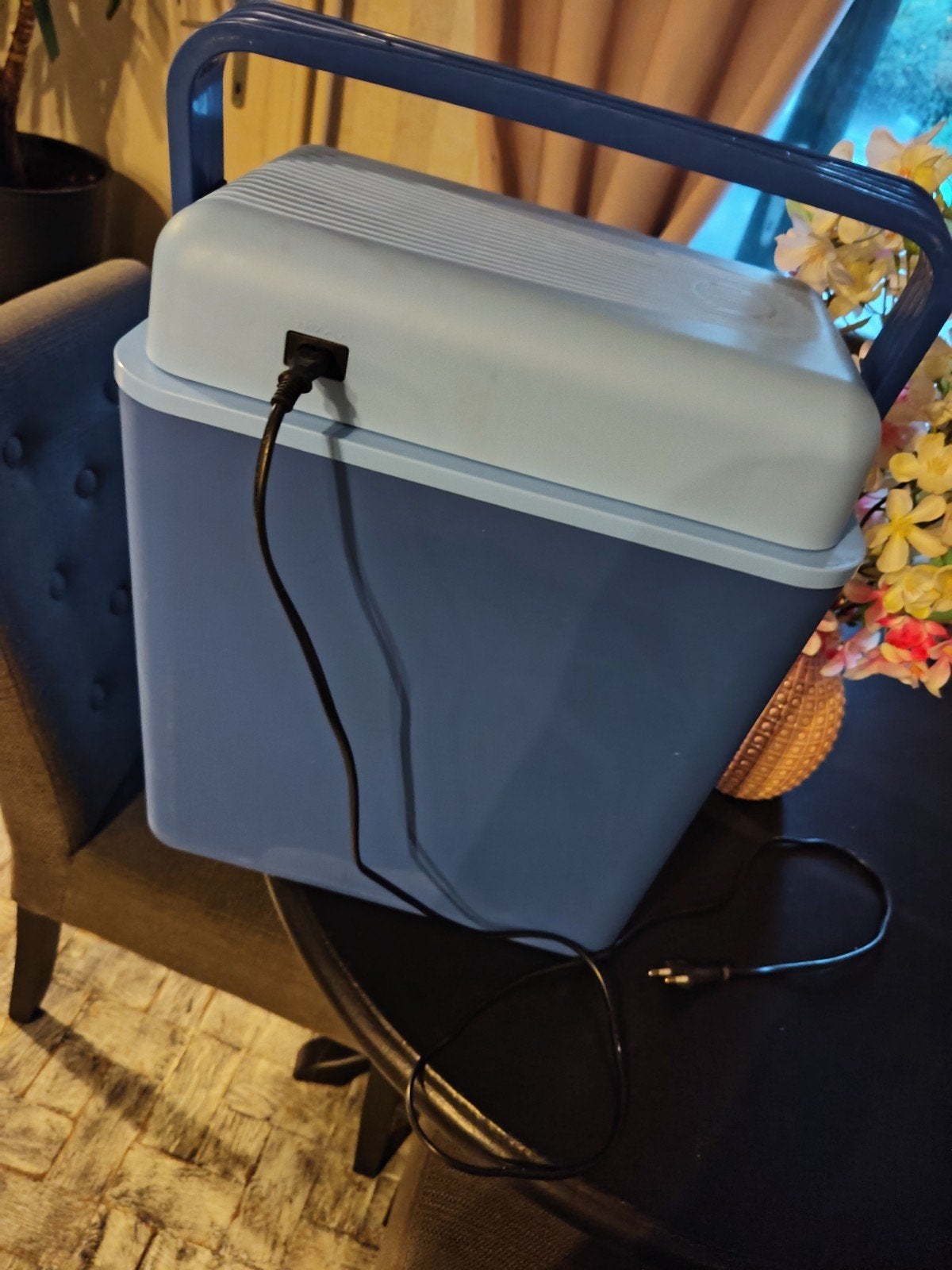 koelbox oplaadbaar met stopcontact en ook voor in de wagen, Caravans en Kamperen, Koelboxen, Ophalen, Koelbox