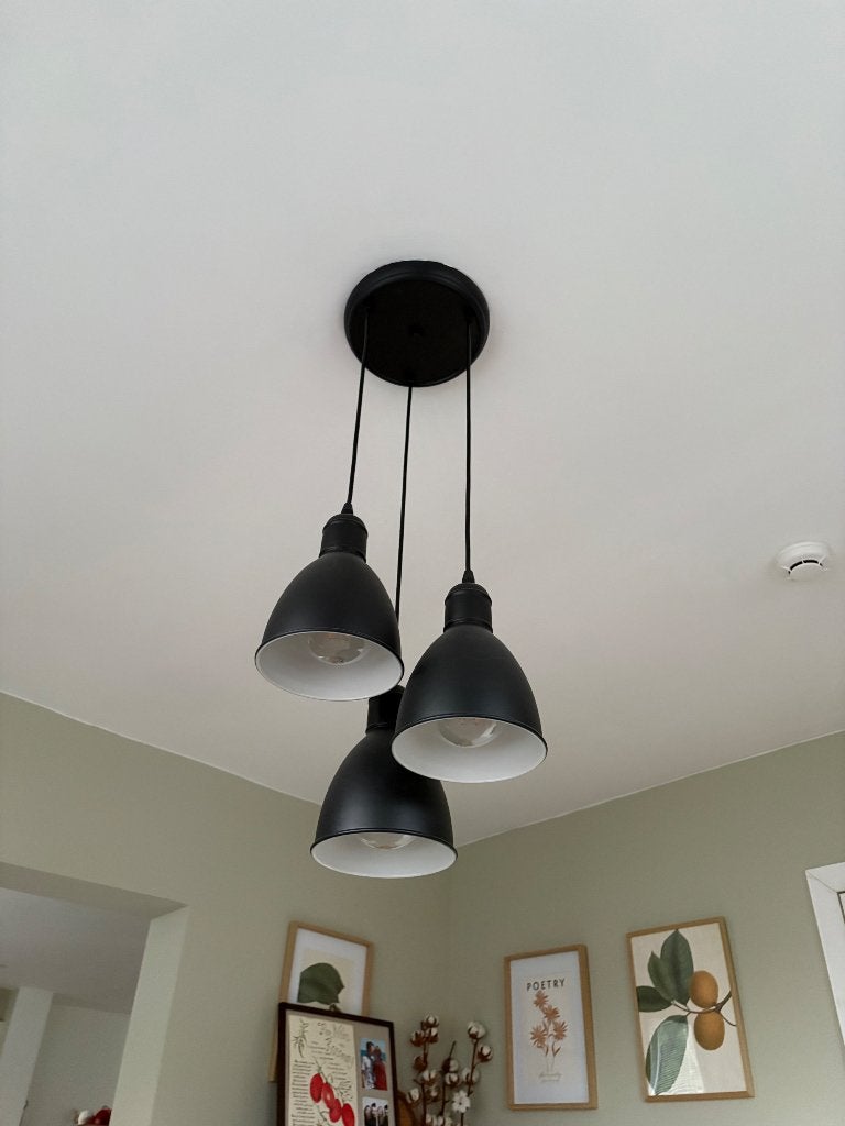 Lamp zwart, Comme neuf, Enlèvement, E27 (grand), Modern