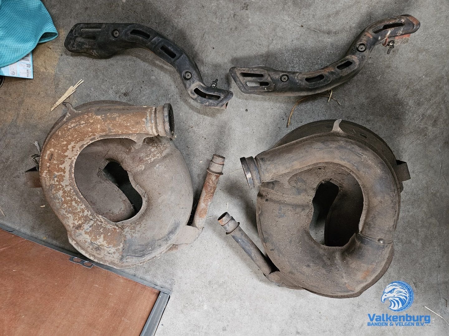Originele Yamaha Banshee YFZ 350 3GG uitlaatbochten 2takt, Motoren, Onderdelen | Yamaha, Gebruikt, -, -, Ophalen of Verzenden