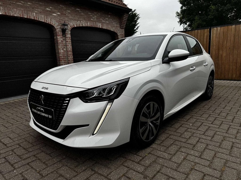 Peugeot 208 | FULL LED | NAVI | CARPLAY | PDC | LANE ASSIST, Auto's, Stof, Euro 6, 1055 kg, Wit