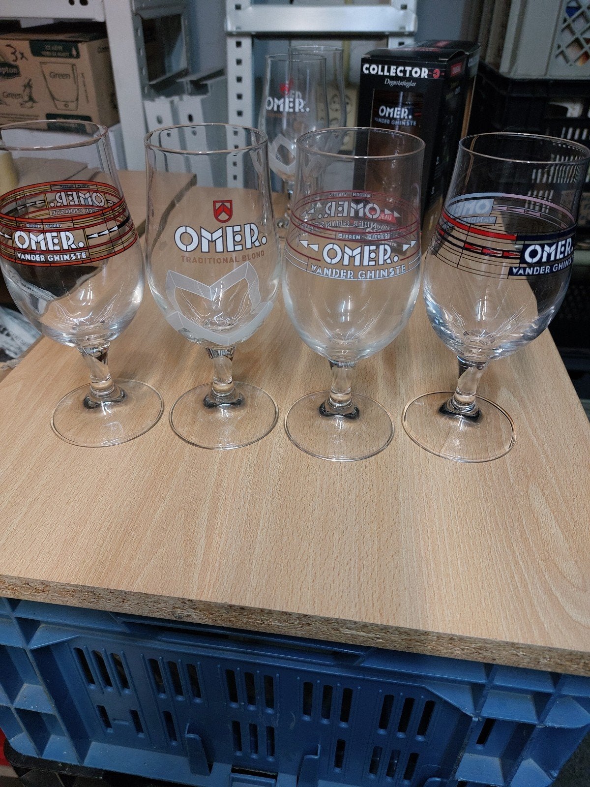 Omer kleine glaasjes, Enlèvement ou Envoi