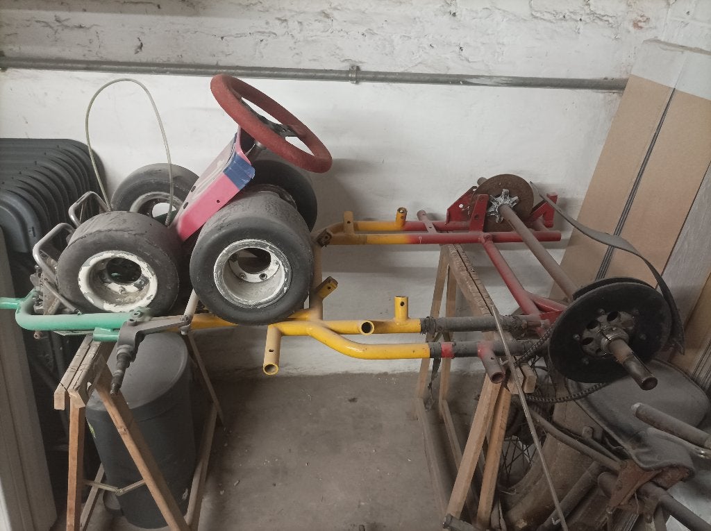 Chassis karting junior 50€, Sports & Fitness, Karting, Enlèvement, Utilisé, Kart
